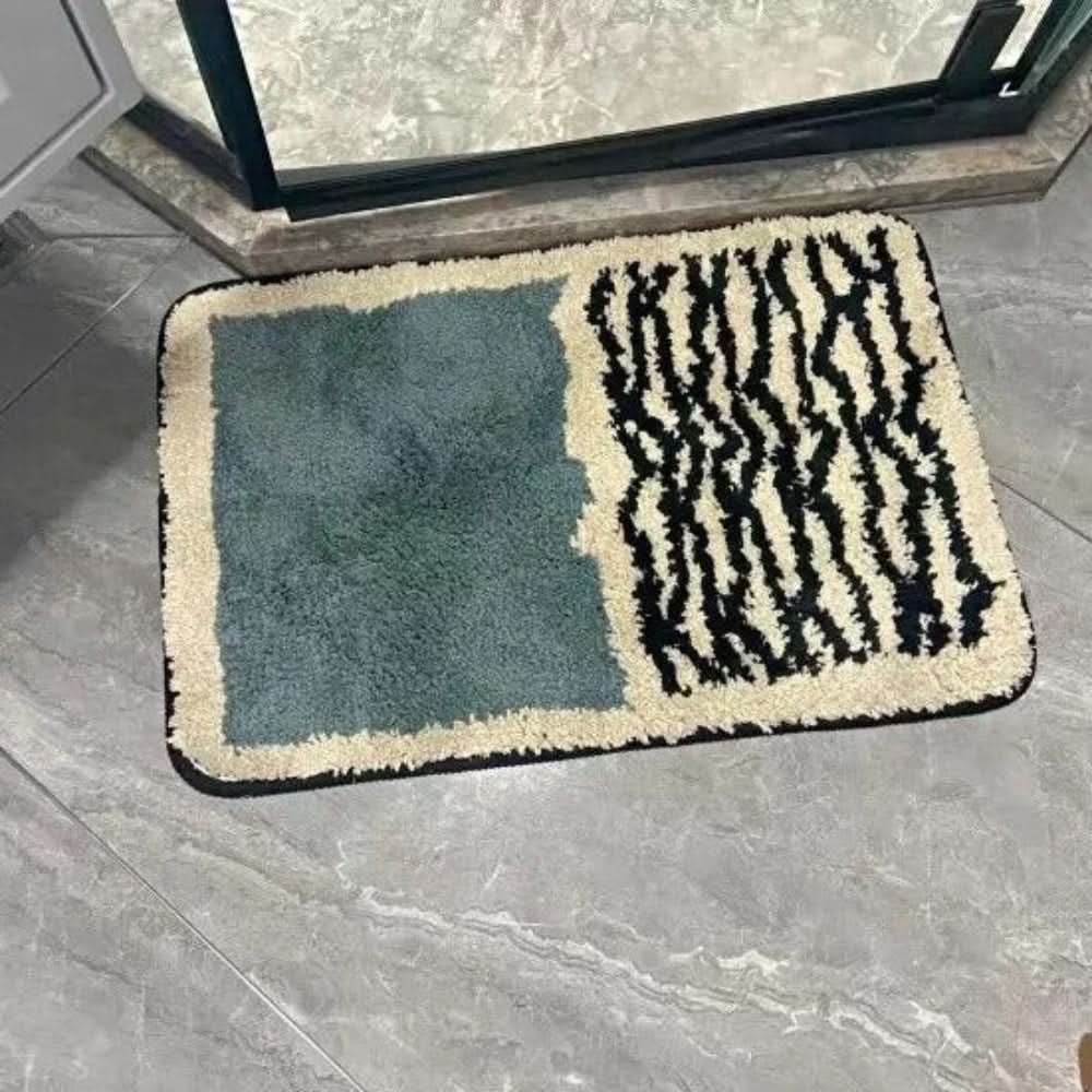 Skorter | Abstract Non-Slip Bath Mat – Soft Luxury Design