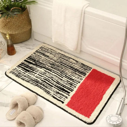 Skorter | Abstract Non-Slip Bath Mat – Soft Luxury Design