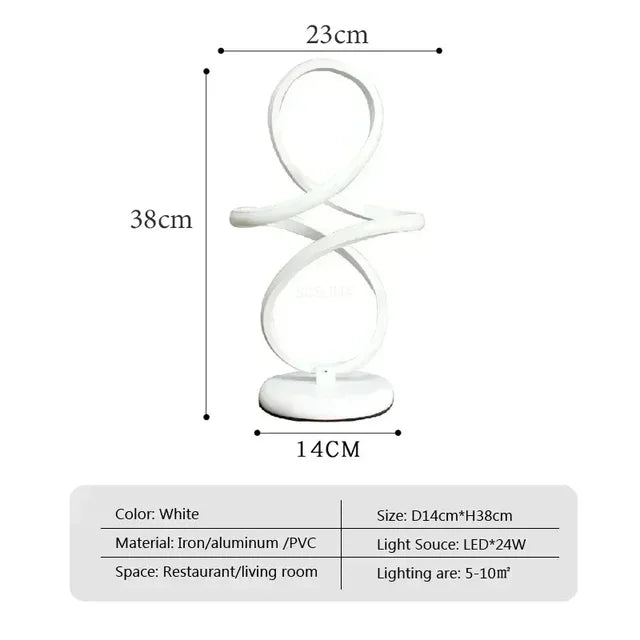Skorter | Luxe Lines Table Lamp