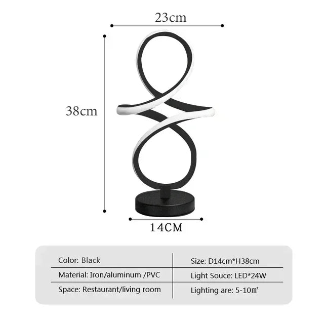 Skorter | Luxe Lines Table Lamp