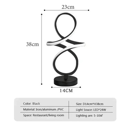Skorter | Luxe Lines Table Lamp