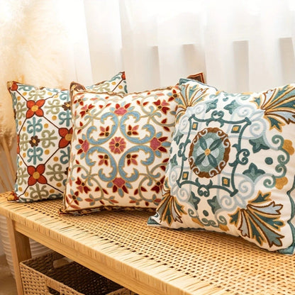 Skorter | Aurae Embroidered Vintage Cushion Cover