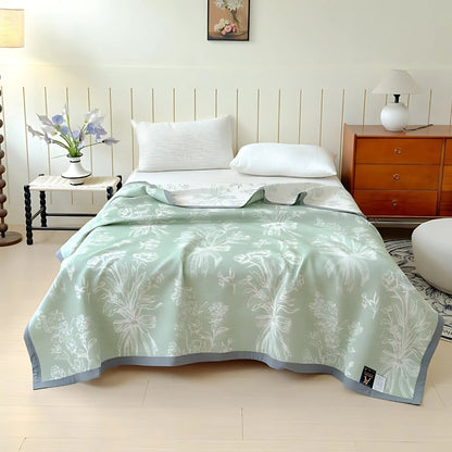 Skorter | Aurea Reversible Cotton Gauze Blanket