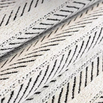 Skorter | Aurivelle Herringbone Scallop Edge Sofa Cover