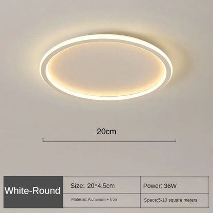 Skorter | Scandinavian LED ceiling light with warm, glare-free light