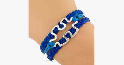 Skorter | Autism Awareness Puzzle Piece Bracelet