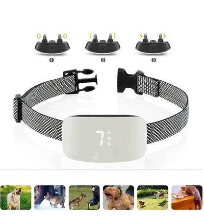 Skorter | Automatic No-Bark Dog Collar – Rechargeable Waterproof Anti-Barking Training Collar for All Breeds