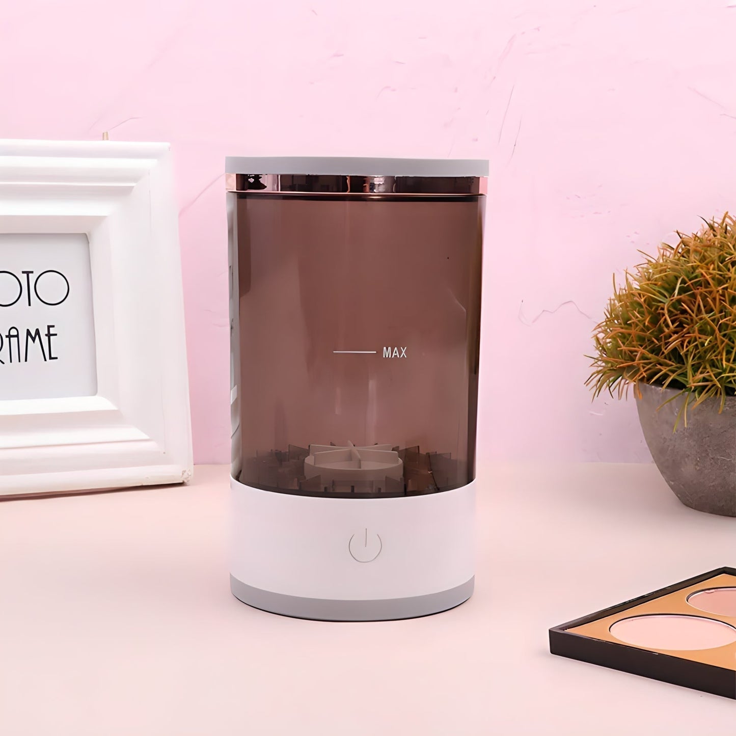 Skorter | BrushBath Automatic Makeup Brush Cleaner – Deep Clean & Quick Dry for All Brushes