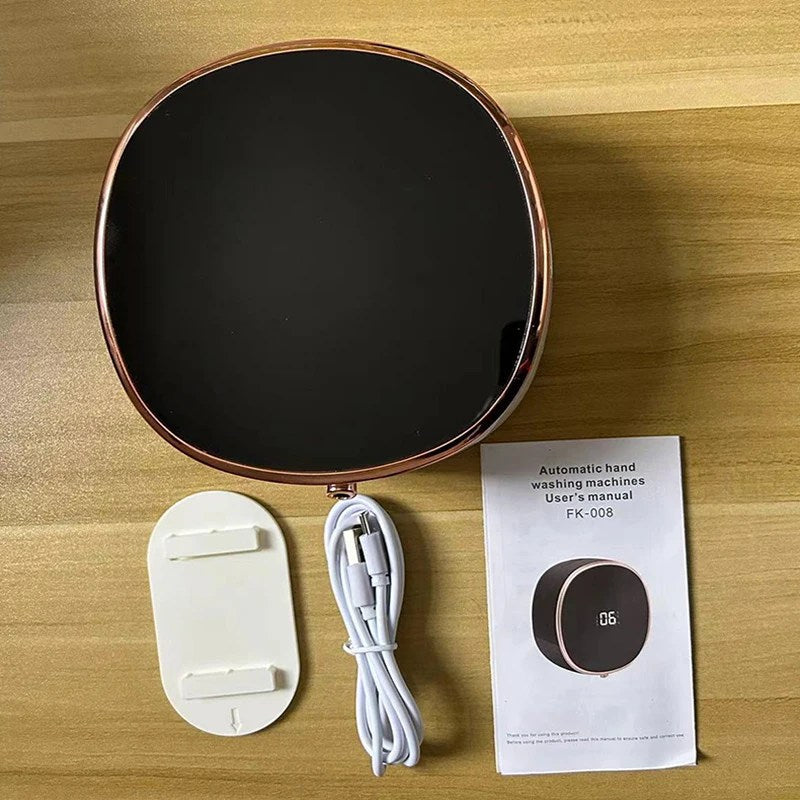 Skorter | Cleon 5-in-1 Smart Automatic Soap Dispenser with LED Display – Touchless, Rechargeable & Wall-Mountable