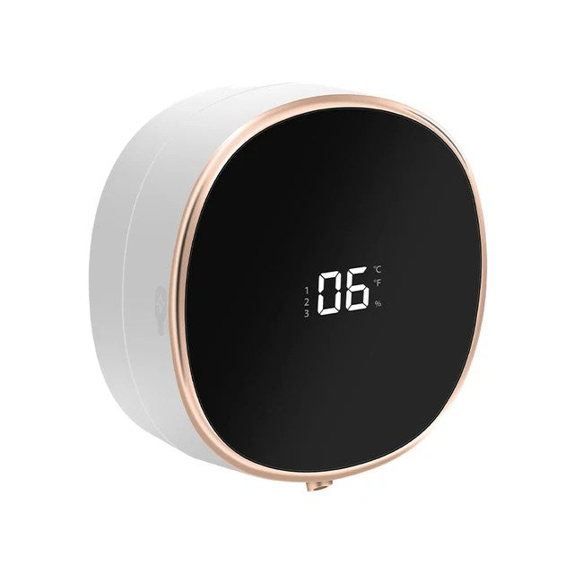 Skorter | Cleon 5-in-1 Smart Automatic Soap Dispenser with LED Display – Touchless, Rechargeable & Wall-Mountable