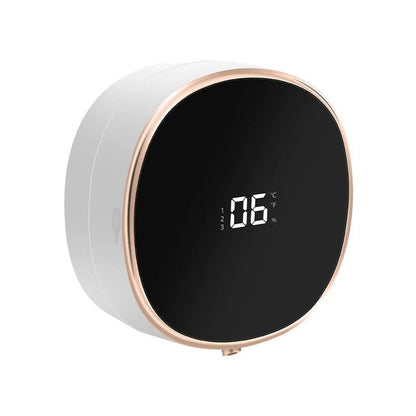 Skorter | Cleon 5-in-1 Smart Automatic Soap Dispenser with LED Display – Touchless, Rechargeable & Wall-Mountable