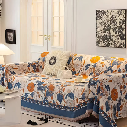 Skorter | Autumn Vines Jacquard Sofa Cover