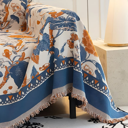 Skorter | Autumn Vines Jacquard Sofa Cover