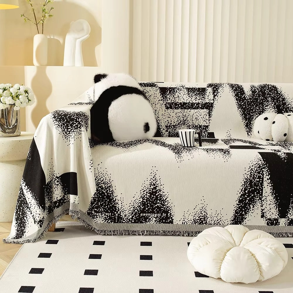 Skorter | Avant-Garde Abstract Chenille Sofa Cover