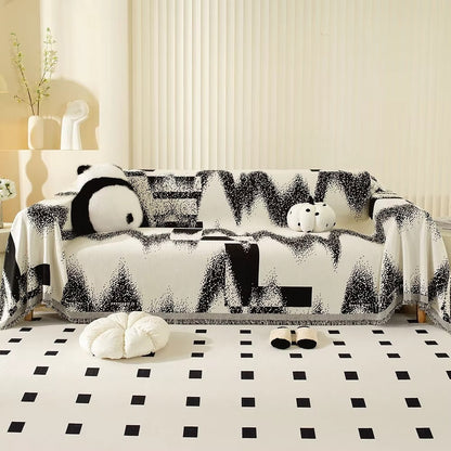 Skorter | Avant-Garde Abstract Chenille Sofa Cover