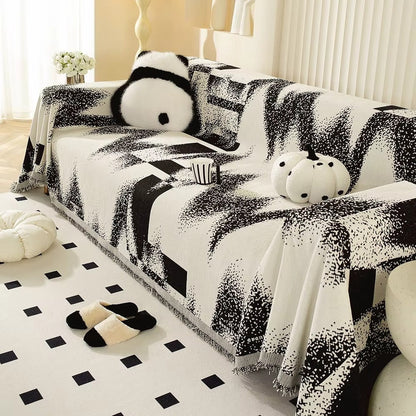 Skorter | Avant-Garde Abstract Chenille Sofa Cover