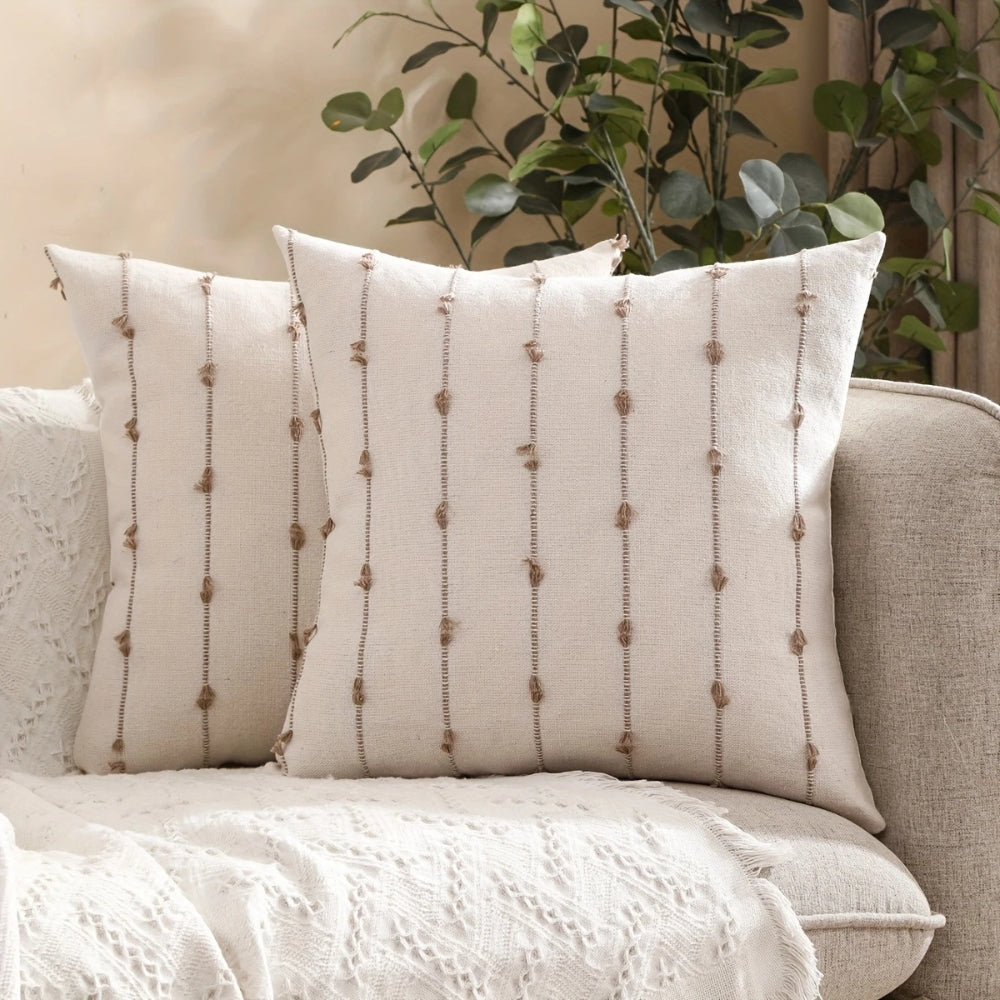 Skorter | Averra Vertical Stitched Cushion Cover