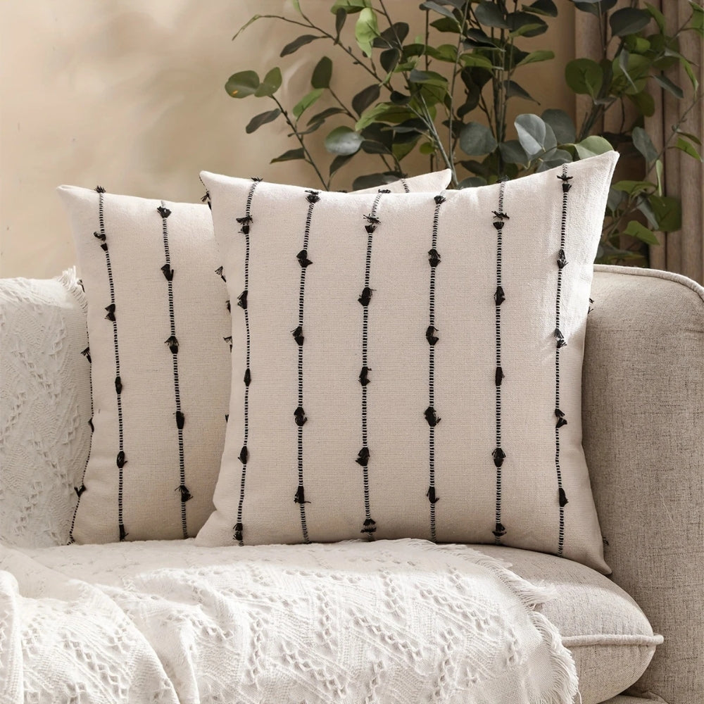 Skorter | Averra Vertical Stitched Cushion Cover