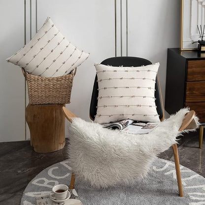 Skorter | Averra Vertical Stitched Cushion Cover