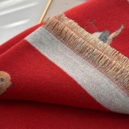 Skorter | Aviary Breathable Bird Jacquard Shawl