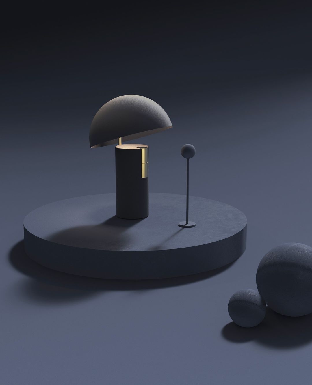 Skorter | Table Lamp - RetroWave - Minimalist & Adjustable Design - Chic Modern Elegance