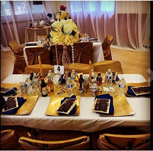 Skorter | 2-piece Metal Gold Candle Holder Table Decoration