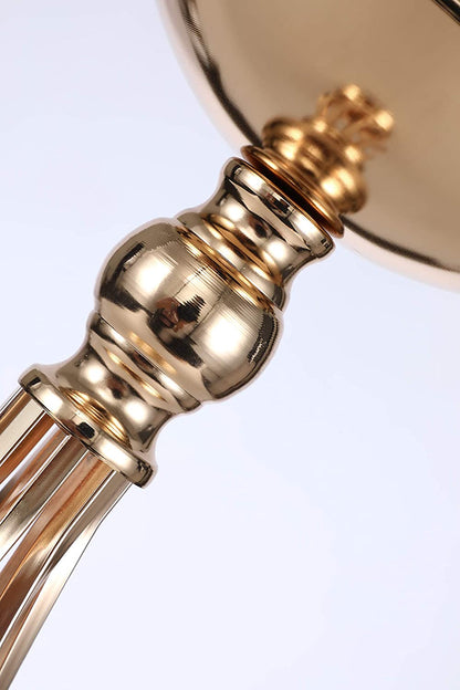 Skorter | 2-piece Metal Gold Candle Holder Table Decoration