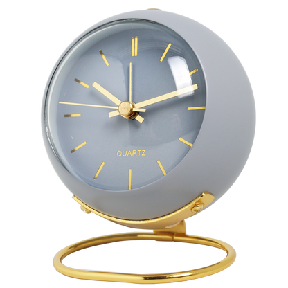 Skorter | Minimalistisk rund bordsklocka