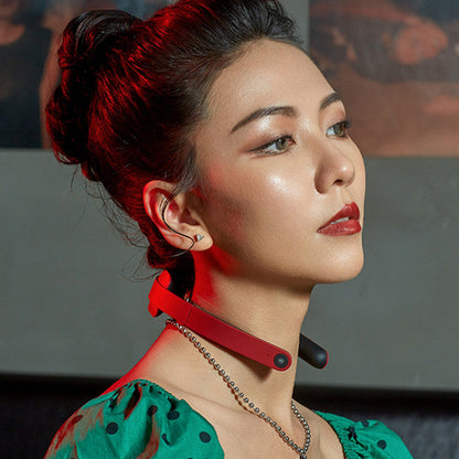 Skorter | Foldable Wireless Smart Neck Massager with Heating Function, 5 Massage Modes and Low-frequency Pulse Technology, for Neck, Muscle, Shoulder & Cervical Pain Relief