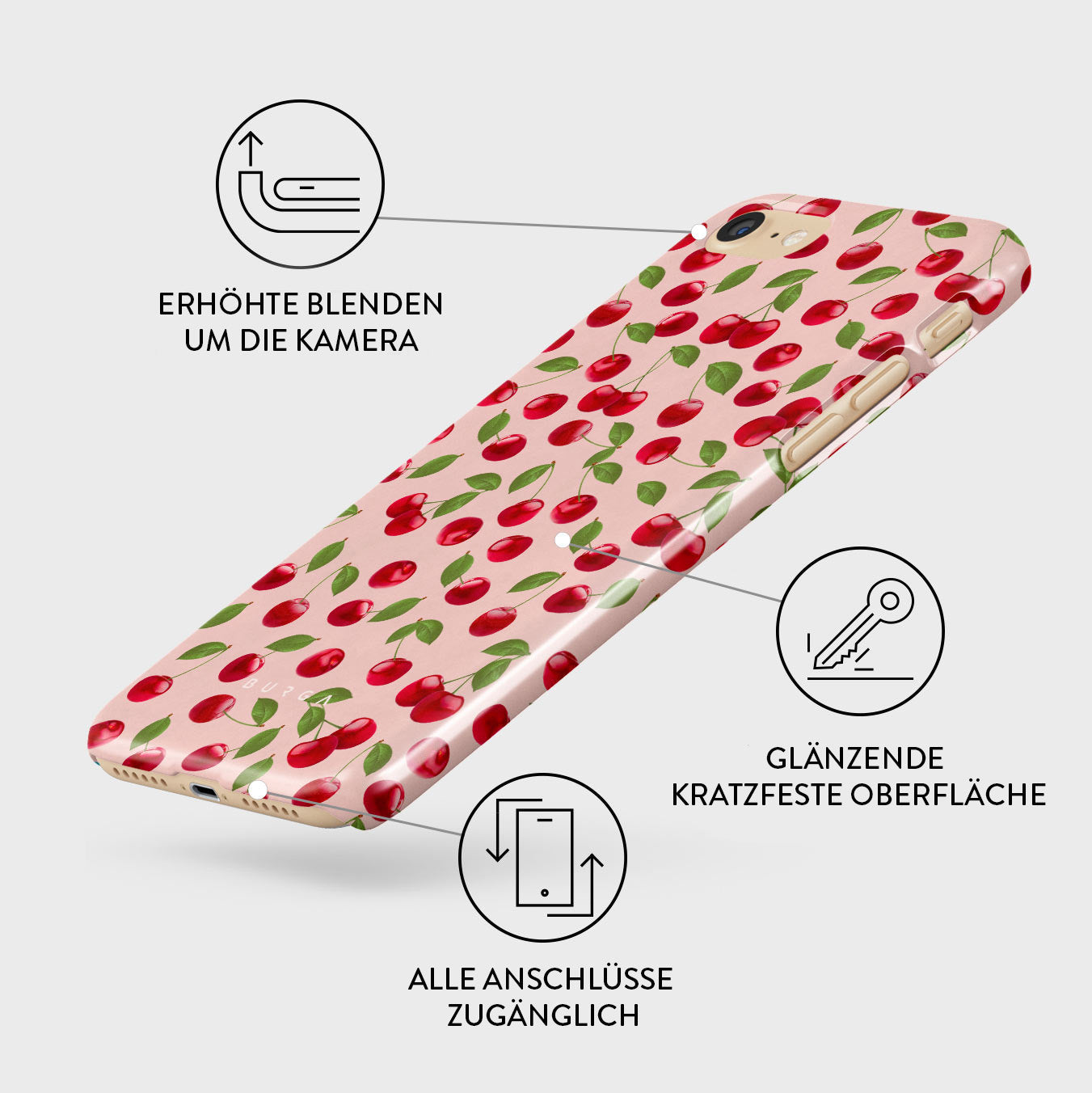 Skorter | Afternoon snack - iPhone 7 / iPhone 8 Case