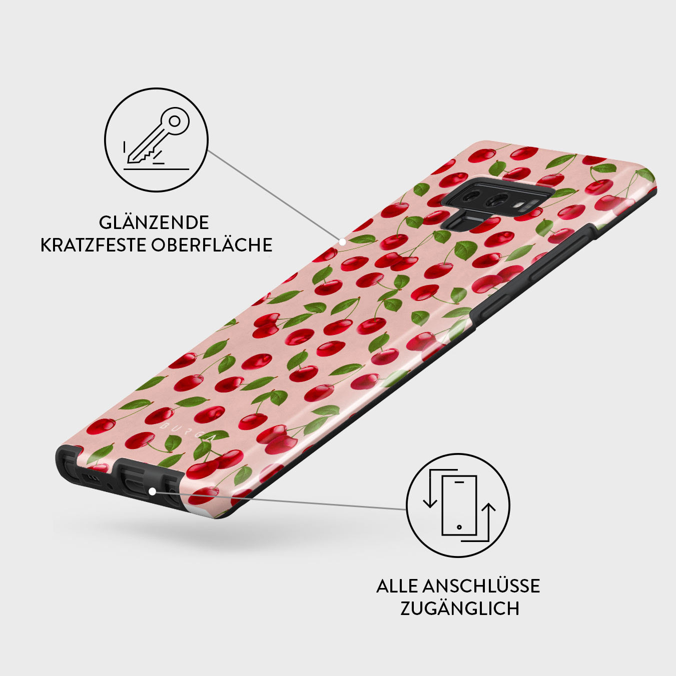 Skorter | Afternoon Snack - Samsung Galaxy Note 9 Case