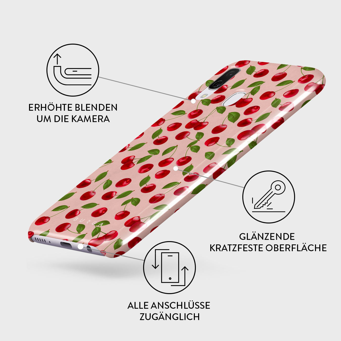 Skorter | Afternoon Snack - Samsung Galaxy A40 Case