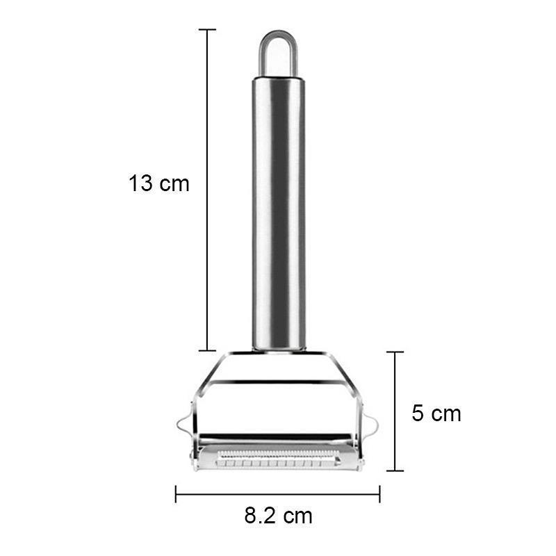 Skorter | Ultra-sharp stainless steel multifunctional vegetable peeler & julienne cutter