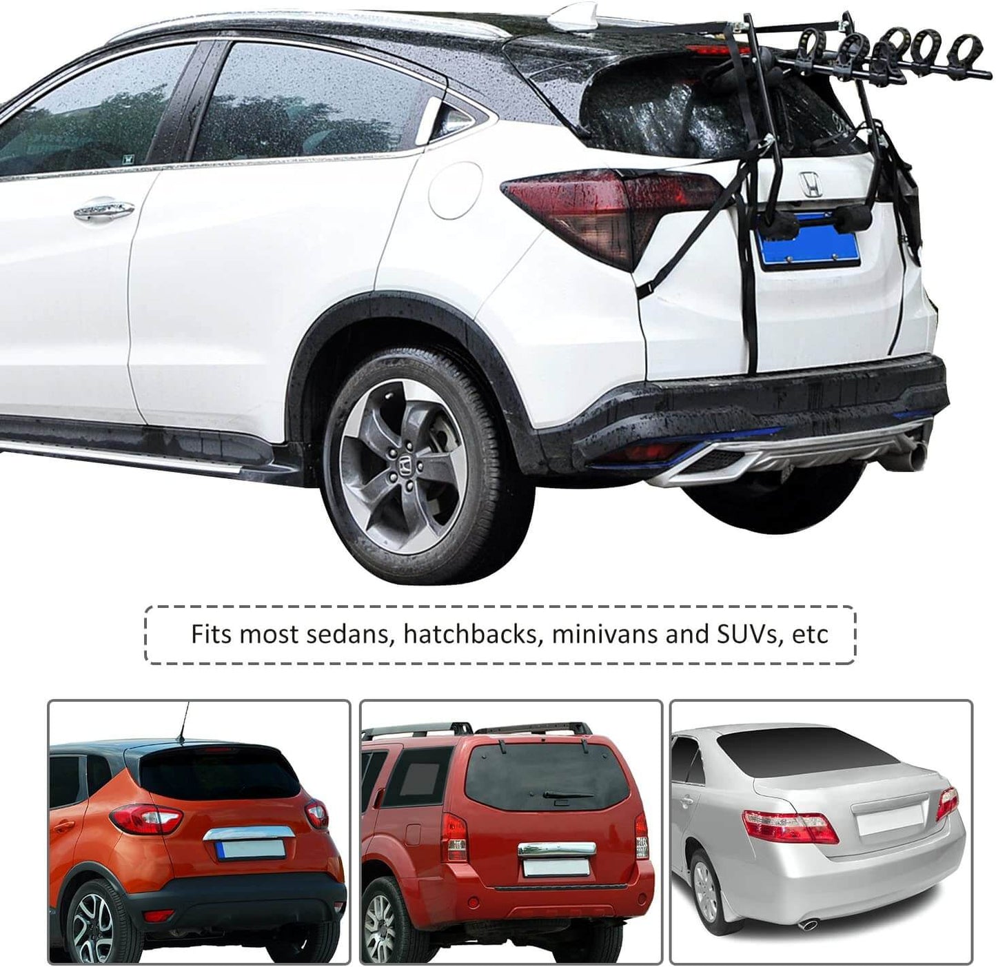 Skorter | Bike Carrier Bicycle Rack Support with Fix Bike Rack Strap