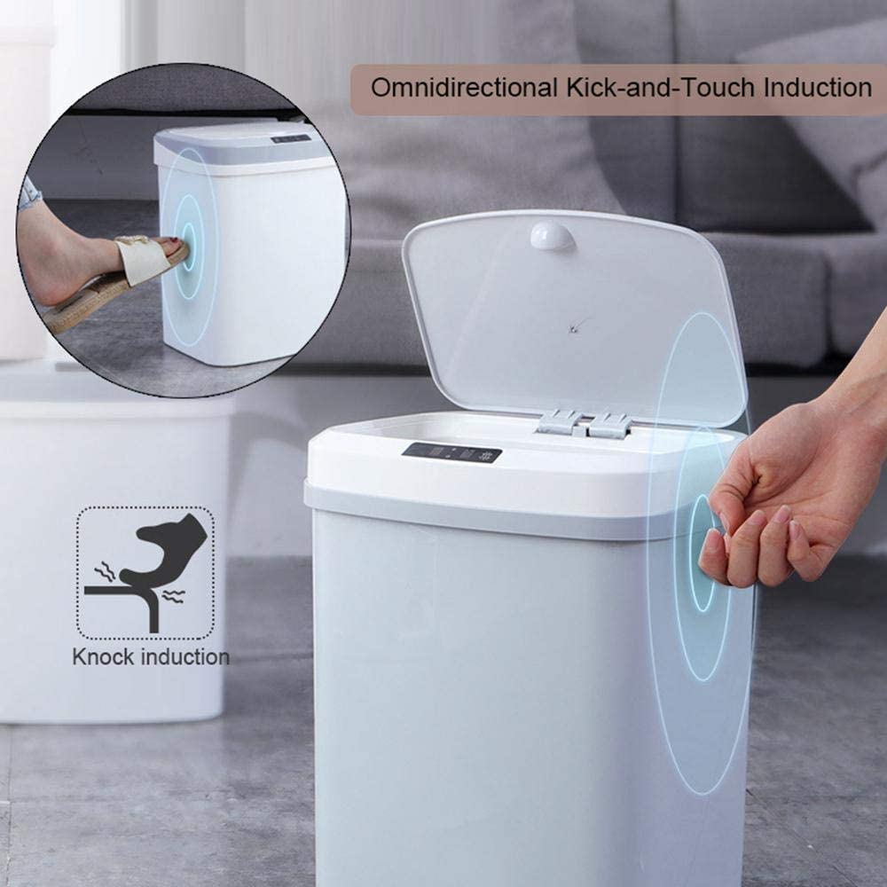 Skorter | Bin 15L Automatic Smart Auto Sensor Dustbin Trash Can