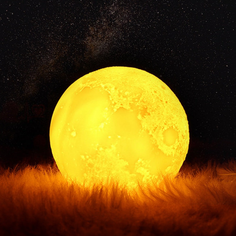 Skorter | Control 16 Colors Moon Lamp with Remote Control