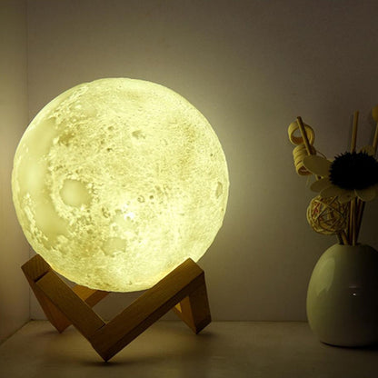 Skorter | Control 16 Colors Moon Lamp with Remote Control