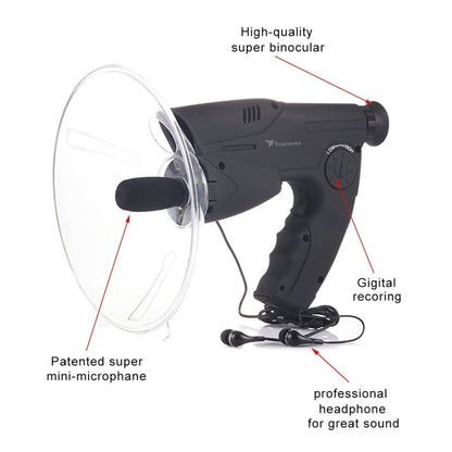 Skorter | Solaraway TN-02 8X Prism Optical System Orbitor Natural Observer with Digital Recording, Support TF Card & Headphone Jack