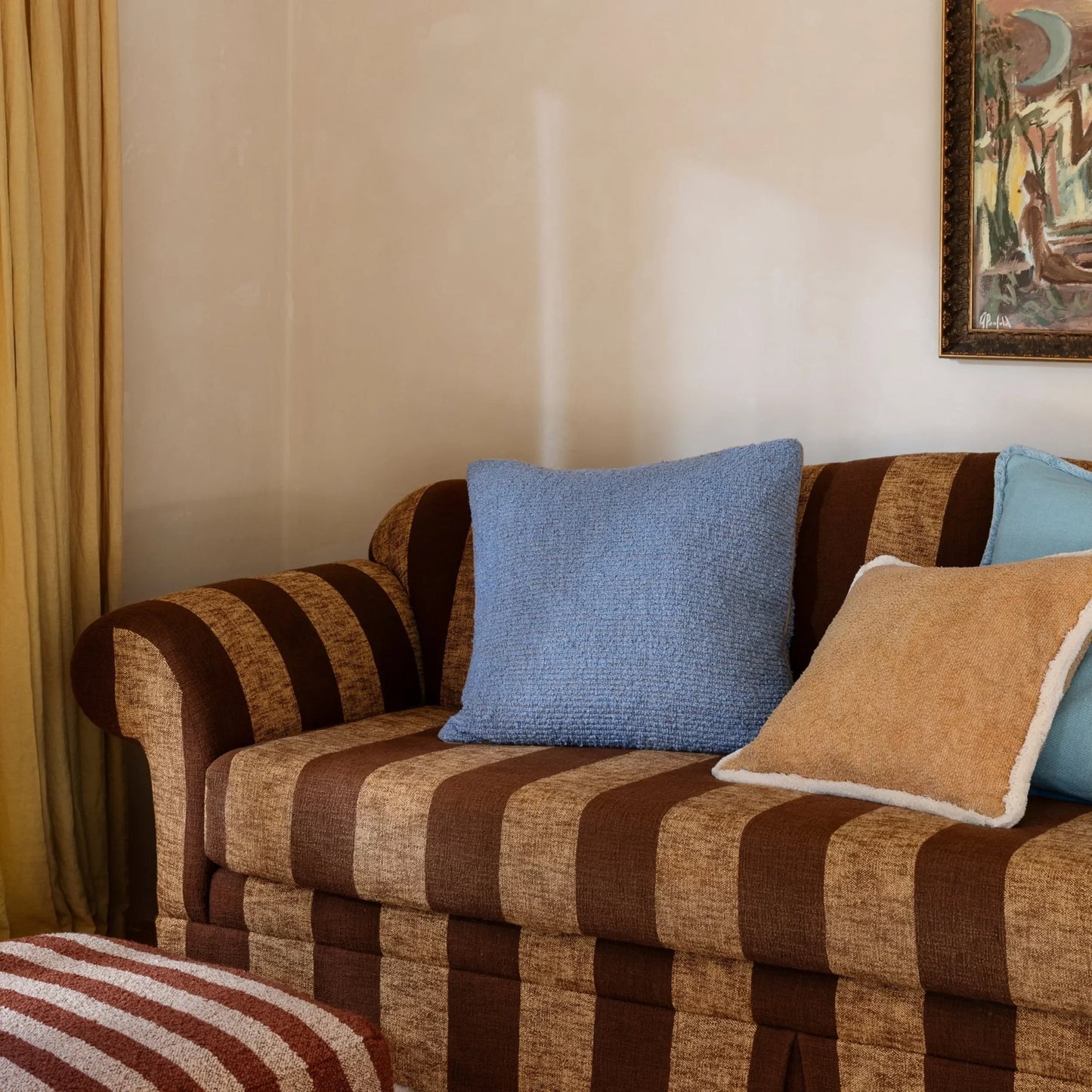 Skorter | Cloud Boucle Pillow - Blue