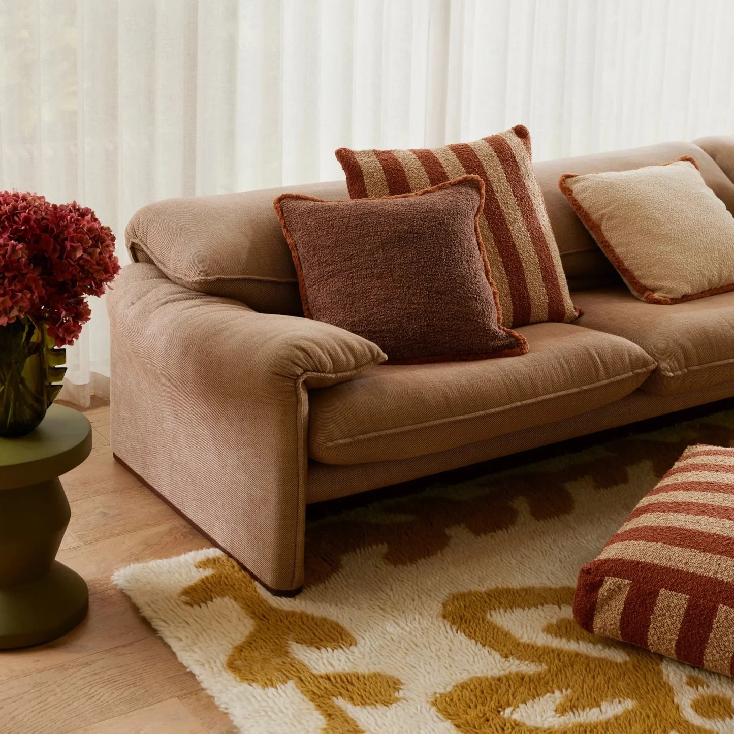 Skorter | Corn pillow - Hazelnut