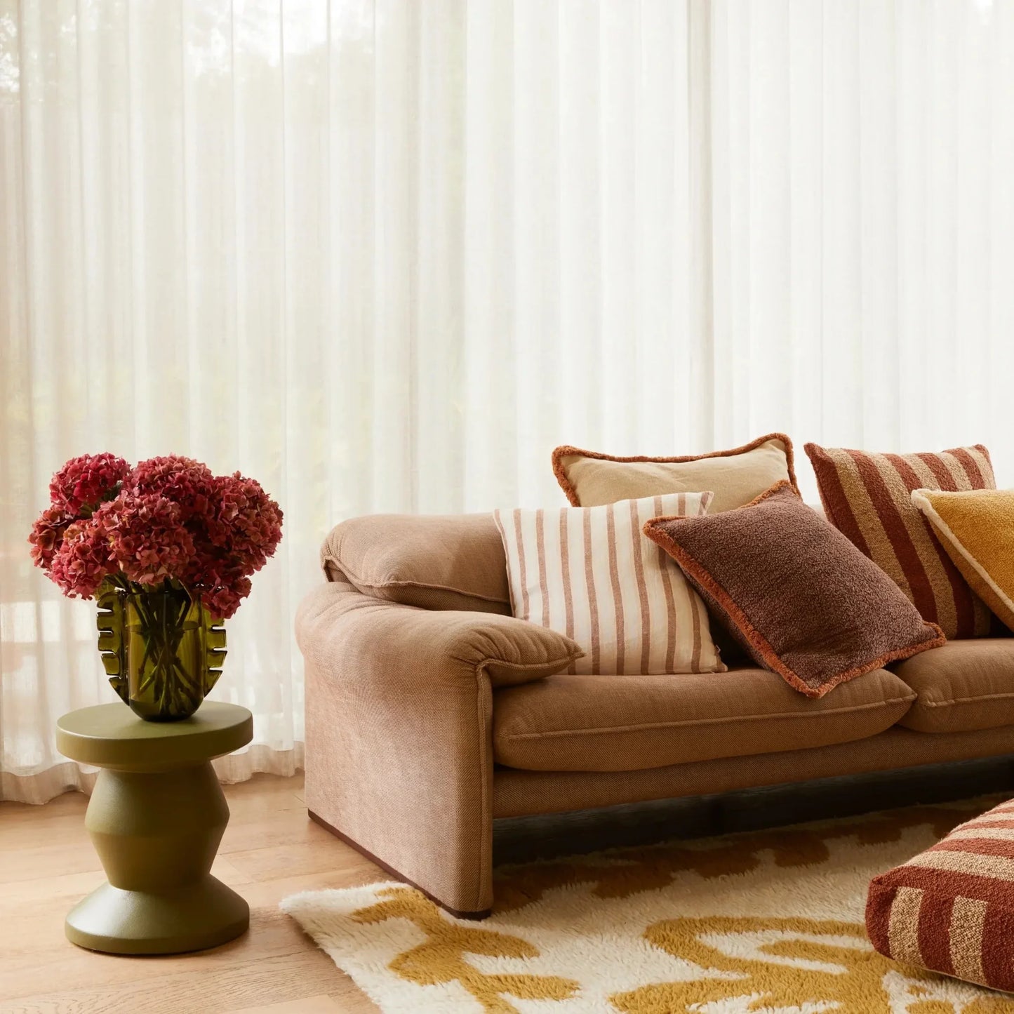 Skorter | Corn pillow - Hazelnut