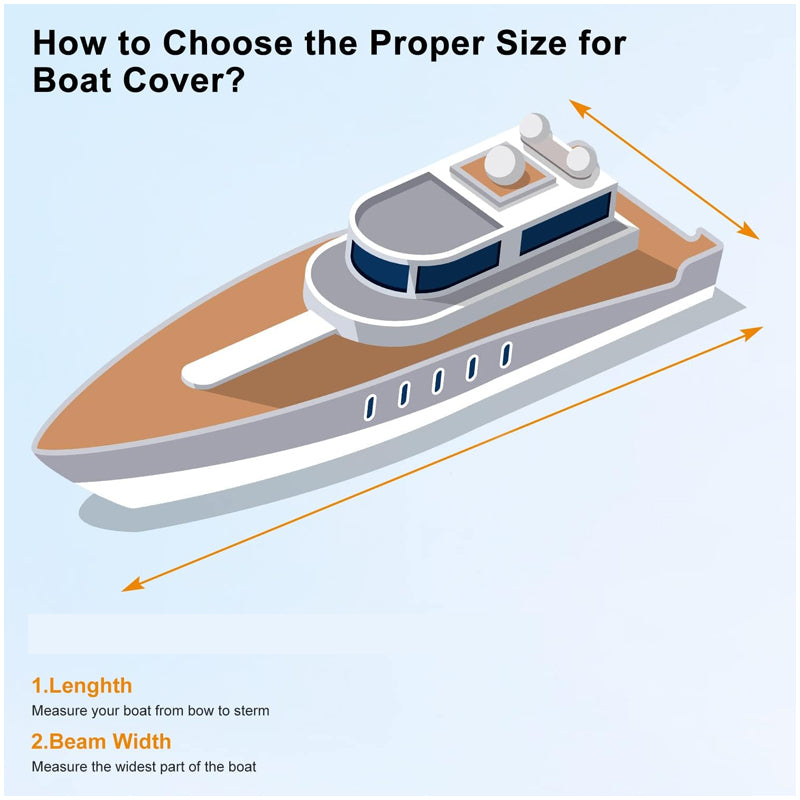 Skorter | Cover Trailerable  Heavy Duty Skorter | Cover Blue 14Ft to 16FT