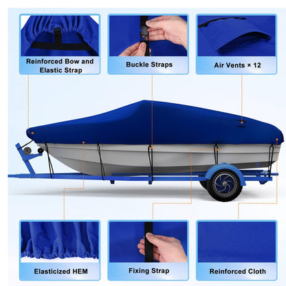 Skorter | Cover Trailerable  Heavy Duty Skorter | Cover Blue 14Ft to 16FT