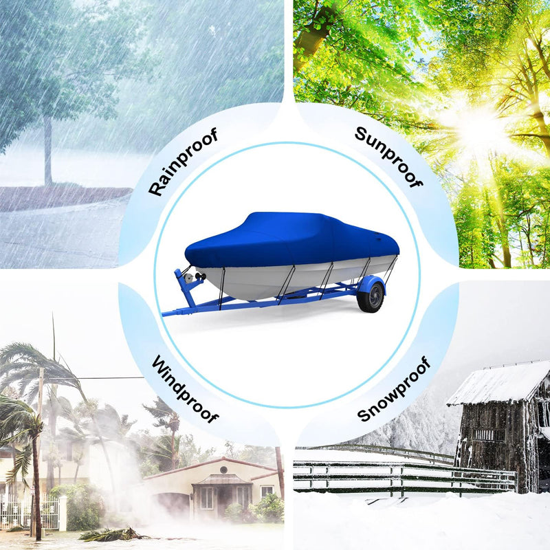 Skorter | Cover Trailerable  Heavy Duty Skorter | Cover Blue 14Ft to 16FT