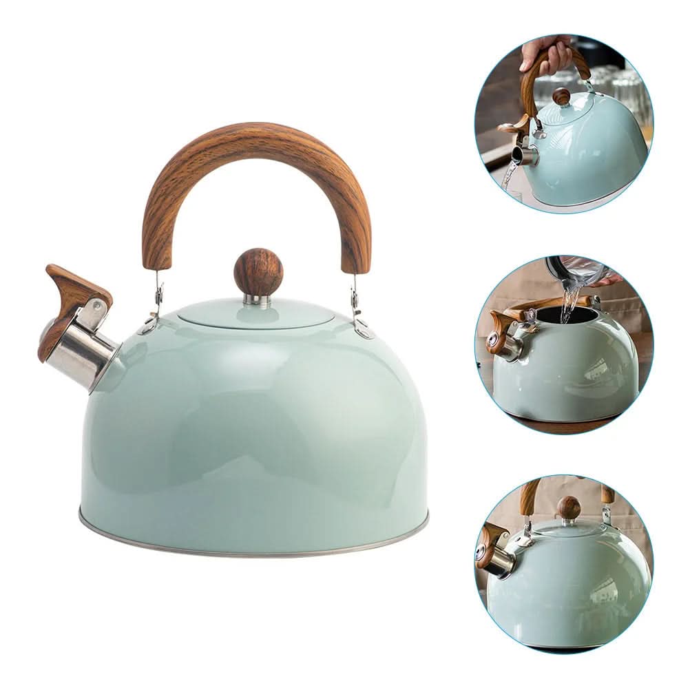 Skorter | 3L stainless steel kettle with robust structure & soft grip