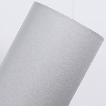 Skorter | Traditional Japanese Cylinder Wood Fabric 1-Light Table Lamp for the Living Room