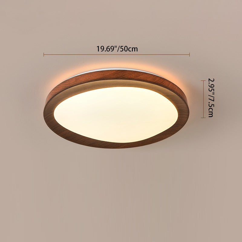Skorter | Simplicity Iron Acrylic Round LED Ceiling Lamp for Bedroom