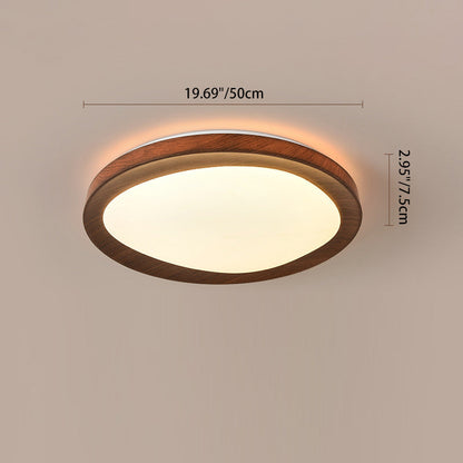 Skorter | Simplicity Iron Acrylic Round LED Ceiling Lamp for Bedroom