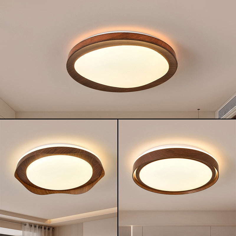 Skorter | Simplicity Iron Acrylic Round LED Ceiling Lamp for Bedroom