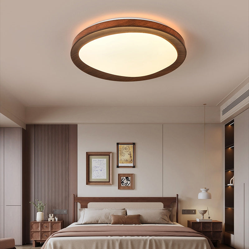 Skorter | Simplicity Iron Acrylic Round LED Ceiling Lamp for Bedroom